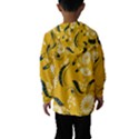 Folk flowers print Floral pattern Ethnic art Kids  Hooded Windbreaker View2