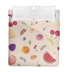 Summer Fruit Duvet Cover Double Side (full/ Double Size) by SychEva