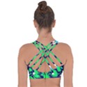 Space Odyssey  Cross String Back Sports Bra View2