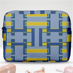 Abstract Pattern Geometric Backgrounds   Make Up Pouch (large) by Eskimos