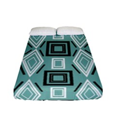 Abstract Geometric Design   Geometric Fantasy   Fitted Sheet (full/ Double Size) by Eskimos