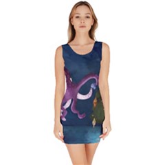 Octopus Color Bodycon Dress by Blueketchupshop