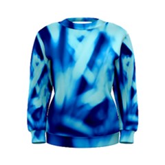 Blue Abstract 2 Women s Sweatshirt by DimitriosArt