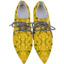 Floral folk damask pattern Fantasy flowers Floral geometric fantasy Pointed Oxford Shoes View1