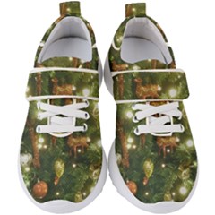 Christmas Tree Decoration Photo Kids  Velcro Strap Shoes by dflcprintsclothing