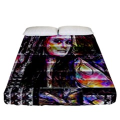 Hungry Eyes Ii Fitted Sheet (california King Size) by MRNStudios