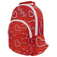 Saint Val Rounded Multi Pocket Backpack by SomethingForEveryone