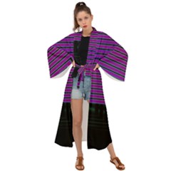 Gradient Maxi Kimono by Sparkle