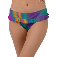 Gradientcolors Frill Bikini Bottom by Sparkle