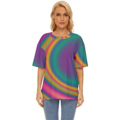 Gradientcolors Oversized Basic Tee by Sparkle