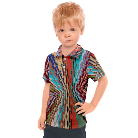 Digital Illusion Kids  Polo Tee by Sparkle