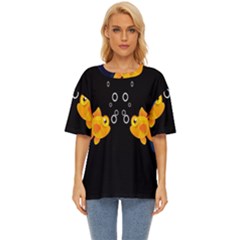 Digital Illusion Oversized Basic Tee by Sparkle