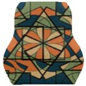 Abstract pattern geometric backgrounds   Car Seat Back Cushion  View1