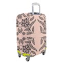 Floral folk damask pattern  Luggage Cover (Small) View2