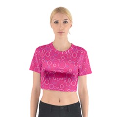 Circle Cotton Crop Top by SychEva