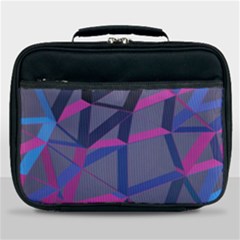 3d Lovely Geo Lines Lunch Bag by Uniqued