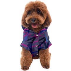 3d Lovely Geo Lines Dog Coat by Uniqued