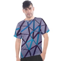 3d Lovely Geo Lines 2 Men s Sport Top by Uniqued