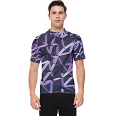 3d Lovely Geo Lines Vi Men s Short Sleeve Rash Guard by Uniqued