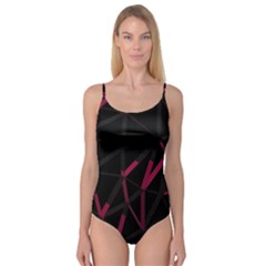 3d Lovely Geo Lines Viii Camisole Leotard  by Uniqued