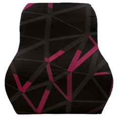 3d Lovely Geo Lines Viii Car Seat Back Cushion  by Uniqued