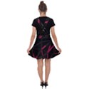 3D Lovely GEO Lines VIII Velvet Suspender Skater Skirt View2