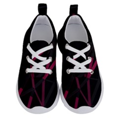 3d Lovely Geo Lines Viii Running Shoes by Uniqued