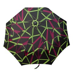 3d Lovely Geo Lines X Folding Umbrellas by Uniqued