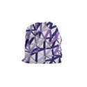 3D Lovely GEO Lines X Drawstring Pouch (Small) View1