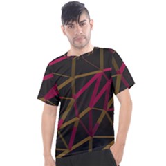 3d Lovely Geo Lines Xi Men s Sport Top by Uniqued