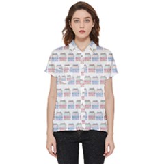 Gift Boxes Short Sleeve Pocket Shirt by SychEva