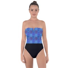 Digitaldesign Tie Back One Piece Swimsuit by Sparkle