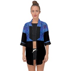 Digitaldesign Open Front Chiffon Kimono by Sparkle