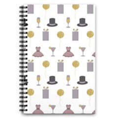 Shiny New Year Things 5 5  X 8 5  Notebook by SychEva