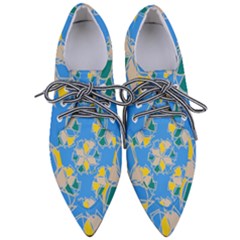 Abstract Pattern Geometric Backgrounds   Pointed Oxford Shoes by Eskimos