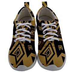 Abstract Pattern Geometric Backgrounds   Mens Athletic Shoes by Eskimos