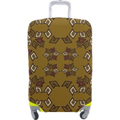 Abstract Pattern Geometric Backgrounds   Luggage Cover (large) by Eskimos