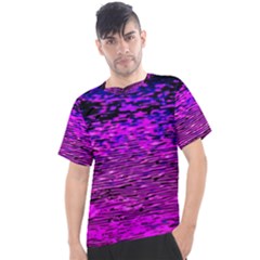 Magenta Waves Flow Series 1 Men s Sport Top by DimitriosArt