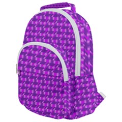 Digital Illusion Rounded Multi Pocket Backpack by Sparkle