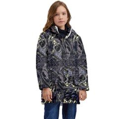 The Pollinator Kid s Hooded Longline Puffer Jacket by MRNStudios