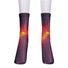 Fractal Men s Crew Socks by Sparkle