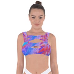 Fractal Bandaged Up Bikini Top by Sparkle