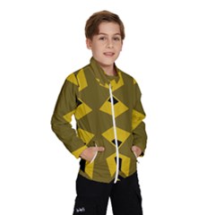 Abstract Pattern Geometric Backgrounds   Kids  Windbreaker by Eskimos