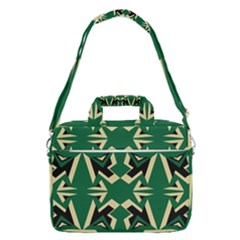 Abstract Pattern Geometric Backgrounds   Macbook Pro Shoulder Laptop Bag (large) by Eskimos