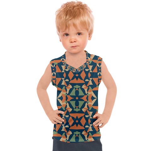 Abstract Pattern Geometric Backgrounds   Kids  Sport Tank Top by Eskimos