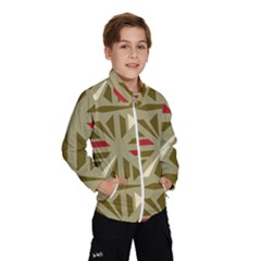 Abstract Pattern Geometric Backgrounds   Kids  Windbreaker by Eskimos