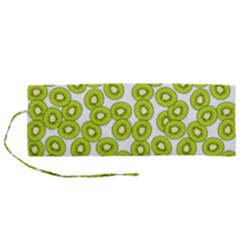 Kiwi Pattern Roll Up Canvas Pencil Holder (m) by Valentinaart