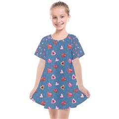 Sweet Hearts Kids  Smock Dress by SychEva