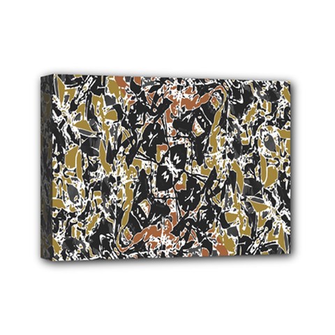 Modern Camo Tropical Print Design Mini Canvas 7  X 5  (stretched) by dflcprintsclothing