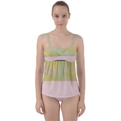 Janet 1 Twist Front Tankini Set by Janetaudreywilson